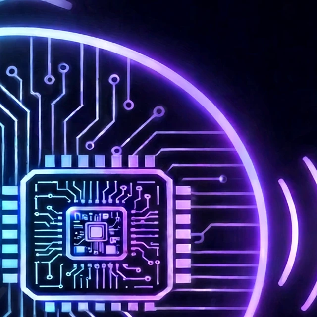 Avatar de Logia inspirado en el chip del programa